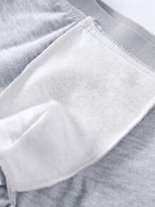 3 pièces Slips pour jeunes garçons - Sous-vêtements en tissu tricoté de style classique pour garçons
