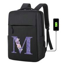 Mochila minimalista para hombres, mochila versátil de gran capacidad para estudiantes, computadoras, viajes, bolsa de negocios unisex lavable