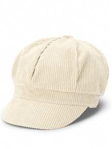 1 pieza Gorra octogonal unisex para otoño/invierno - Boina de artista, Gorra de periodero, Gorra con visera, Adecuada para fiestas, baile, escuela, graduación, Navidad, cálida y de moda - Multicolor - Ver 13