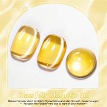 Mtssii 7ml 霓虹玻璃果冻珠猫磁性凝胶指甲油水晶糖果野玫瑰色半永久性可去除 UV 磁性凝胶适用于春夏凝胶油