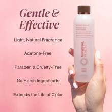 Mineral Fusion Acetone Free Nail Polish Remover, Gentle, Non-Drying, Regular &Amp; Gel Polish, 6 Fl Oz (2 Pack), Vegan &Amp; Cruelty-Free Nail Care For Women And Men - 6 Fl Oz (Pack Of 1) - View 6