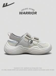 WARRIOR Nuevas sandalias deportivas de mujer serie Warrior 2025, zapatos de agua, diseño de correa y de baja altura, rosa, empeine de malla, suela gruesa y suave, adecuado para correr al aire libre en verano, actividades en la playa, refrescante y cómodo