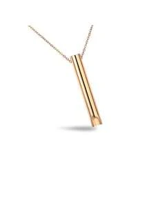 1 szt./2 szt. wielokolorowy losowy tytanowy stalowy nieblaknący Ins stylowy gwizdek łagodzący stres naszyjnik, niszowa regulowana biżuteria z wisiorkiem oddechowym. Wykonany ze zdrowych materiałów, ma wysoką twardość i jest lekki, z mini i kompaktowym designem.