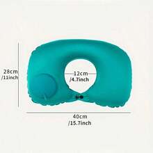 1/2/3pcs Inflatable Neck Pillow, Suitable For Airplane Travel, Inflatable Neck Pillow, Travel Neck Pillow, Inflatable Neck Pillow, Travel Pillow. This Inflatable U-Shaped Pillow Is Designed With Ergonomics, Contouring To The Neck Curve, Portable And Lightweight, Providing Comfortable Support And Relieving Neck Pressure. - Multicolor - View 9