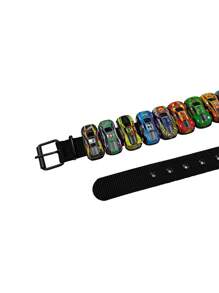 1pc Colorful Mini Car Racing Style Waist Belt, Dopamine Unisex Punk Y2K Retro Casual Waist Chain For Jeans, Suitable For Streetwear And Photography (Car Style Randomly Sent) Summer, Schoolcasual, Business, Boyfriend Husband Father Dad Men Gift, Daily Wear, Fashion, Teen, Outdoor, Vacation, Athletic, Travel, Street, Boho, Vintage