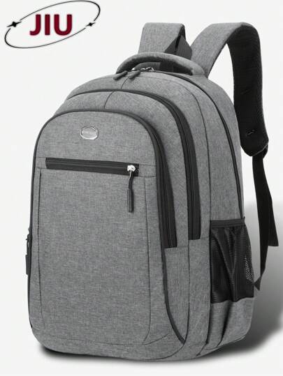 Multi-Pocket Backpack Men Purse, Can Hold 15.6-Inch Computer Bag, Lightweight School Bag, Large-Capacity Travel Bag, Commuter Convenient Day Bag, Multi-Functional Book Bag, For Students, Junior High School, High School, Business Trip, Travel Vacation, Daily Commuting, Outdoor Sports, Holiday Gifts, Birthday Gifts, Mochilas Backpack For Travel Bag Laptop