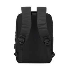 Mochila minimalista para hombres, mochila versátil de gran capacidad para estudiantes, computadoras, viajes, bolsa de negocios unisex lavable