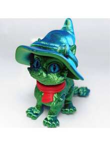 3D Printed Magical Cat New Cross-Border Hot Selling Figurine, Desk Decor Model Toy, Animal - Multicolor - View 5