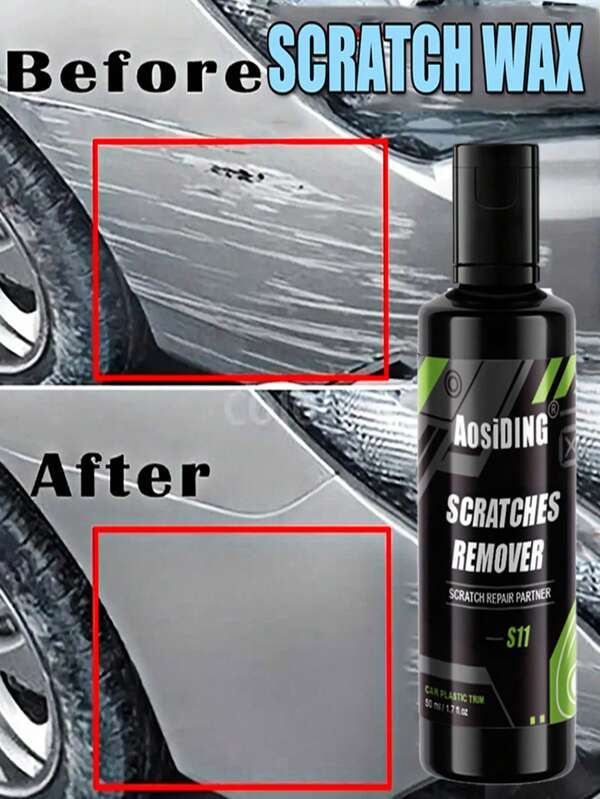 AosiDING Car Paint Care Scratch Repairer Paint Scratch Repair Protection Scratch Removal Polish, Car Scratch Wax Deep Repair Artifact Paint Decontamination And Mark Removal Paste Scratch Repair Agent Cross-Border Version(Style Is Random)