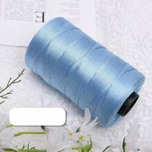 2.5mm X 218yards Flat Polyester Ribbon Yarn For Knitting & Crochet, Polypropylene Tassel Cord For Sun Hats, Bags, Wallets, Shoes, Mats, DIY Crafts, Decoration Projects - Multicolor - View 18