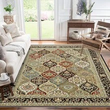 Moroccan Style Machine Washable Carpet For Living Room, Non-Slip Bedroom Rug, Corridor Mat, Vintage Patterned Carpet For Kitchen, Dining Room, Office - Morocco - View 37