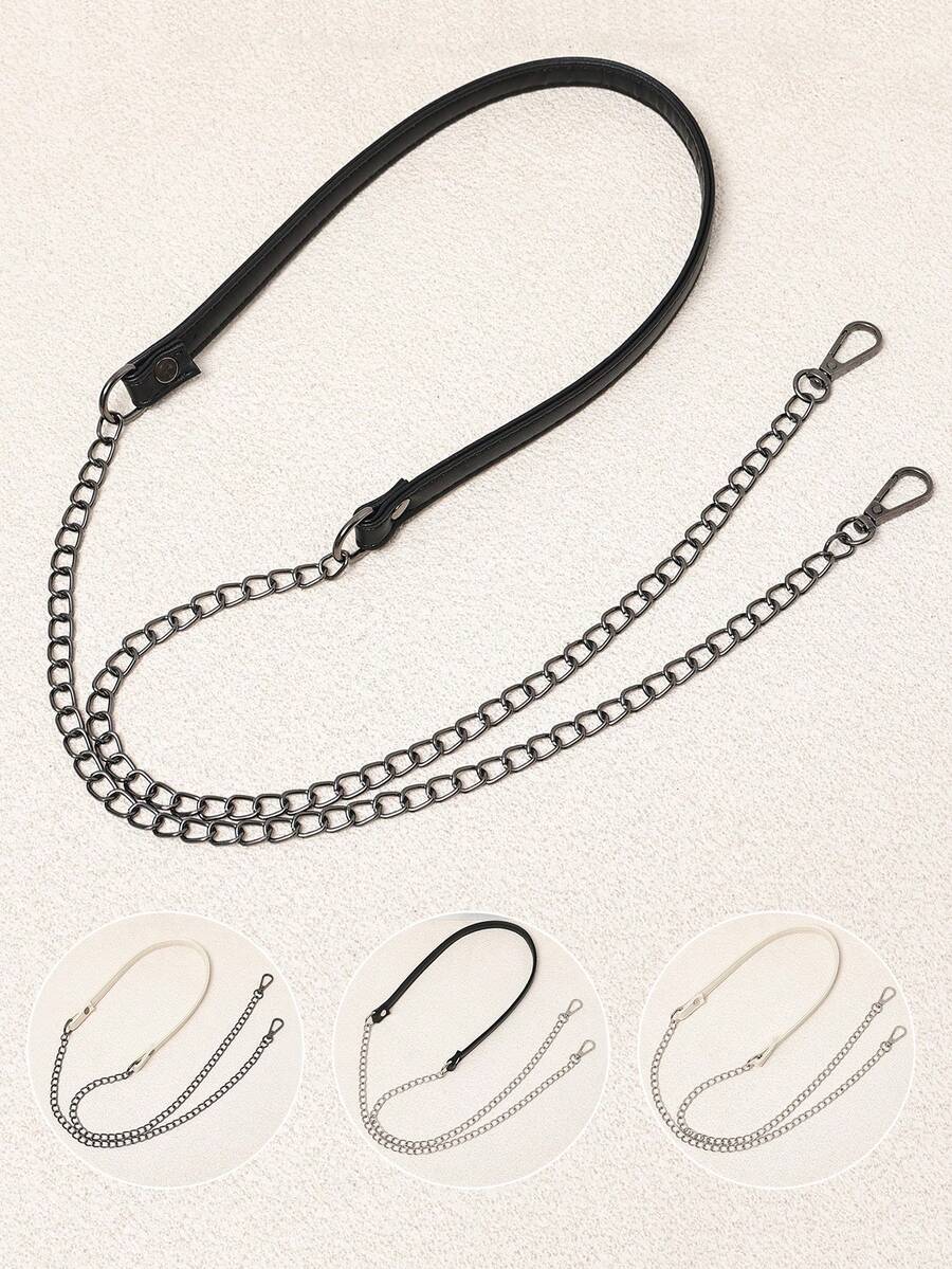 Metal Chain Accessories, Separate Purchase Stress Relief Strap Accessories, Replacement Chain - Black - View 1