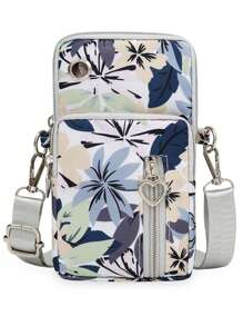 Borsa a tracolla sportiva da donna - Portafoglio multifunzione per cellulare (da indossare a spalla/braccio/a tracolla)