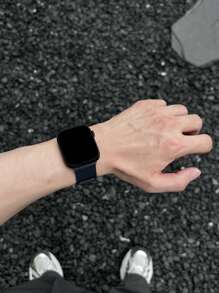1pc Metal Magnetic Watch Band,Compatible With Apple Watch 38/40/41/42/44/45/46/49mm Watch Strap Ultra2/Ultra/SE2/SE/10/9/8/7/6/5/4/3/2/1