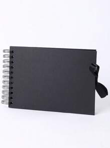 1 pièce de contenu de texte personnalisable, nœud en spirale, ruban, ressort de carte, album photo de style à rabat, album photo fait main, multifonctionnel, ornemental, réutilisable, raffiné, élégant, de haute qualité, coloré, moderne, personnalisé, unique, cadeau idéal pour lui, cadeau idéal pour elle, petit ami, papa, petite amie, maman, famille, amis, salon de thé, maison, jardin, bureau, pour les anniversaires, pour la Saint-Valentin, pour la fête des mères, pour les anniversaires, pour la fête des pères, pour la remise des diplômes, pour les mariages, pour le pendaison de crémaillère