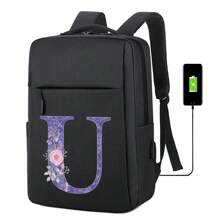 Mochila minimalista para hombres, mochila versátil de gran capacidad para estudiantes, computadoras, viajes, bolsa de negocios unisex lavable