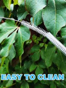 6 件超长可重复使用塑料吸管，适用于玻璃杯 | 超长 12 英寸 310 毫米替换吸管，带清洁刷，兼容 30/40 盎司杯子，耐用，学校用品 - 彩色 - 查看 7