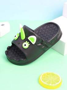 1 Pair Casual Summer Outdoor Unisex Kids Fashion Waterproof Slippers, Toddler Beach Sandals
