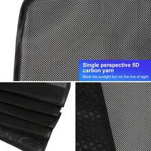 Magnetic Car Side Window Sun Shade With Small Hole Auto Black UV Protection Film Auto Window Curtain Window Mesh Sunshade Cover