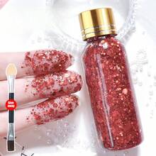 大号闪光身体贴纸、液体眼影、超级闪亮、额外闪光、无胶闪光凝胶。