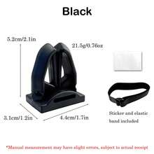 1pc V-Shape Simple Portable Fishing Rod Holder, Fishing Accessories, Fishing Gear, Fishing Rod Clamp, Railing Clamp, Suitable For Sea Fishing Rods - Multicolor - View 12