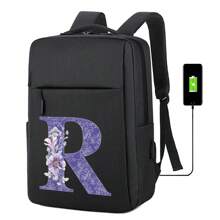 Mochila minimalista para hombres, mochila versátil de gran capacidad para estudiantes, computadoras, viajes, bolsa de negocios unisex lavable