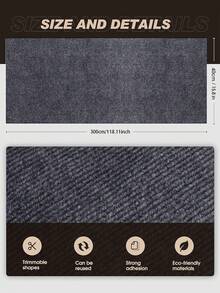 1pc Trial Pack, Random Delivery, Self-Adhesive Cat Scratch Pad, Customizable Furniture Protector Mat, Anti-Scratch Carpet Pad, Wall-Mounted Sofa Protector, Cat Tree Pad, Indoor Cat Activity Mat, Cat Scratch Board, Sofa Alternative, Cat Scratching Post Alternative - Multicolor - View 21