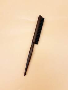 3/2/1 cái Lược tạo kiểu tóc, Lược đánh rối cho tóc phồng, tóc xoăn, Dụng cụ tạo kiểu tóc, Làm đẹp, Bộ tạo kiểu tóc Phụ kiện tóc - Len phẳng màu nâu sẫm 1pc - Xem 5