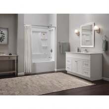 DELTA B501LF Foundations Single Handle Bathroom Faucet, 4.25 X 6.13 X 4.25 Inches, Chrome - default - View 5