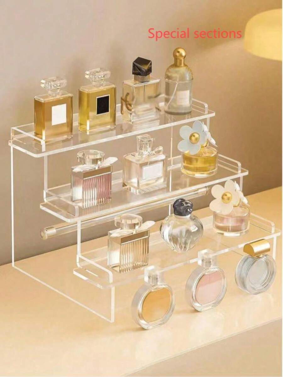 Dessert Staircase Display Rack Small Decoration Tea Break Counter Display Plate Cake Plate Acrylic Cake Stand Afternoon Tea Snack Stand