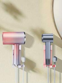 Adjustable Curling Iron, Electric Shaver Stand, Self-Adhesive Wall-Mounted Multi-Functional Stand Suitable For Electric Toothbrushes, Air Conditioners, Remote Controls, Toothpaste, Bathroom Storage Boxes, Can Accommodate Most Different Sizes Of Electric Shavers, Razors, Toothbrushes, Toothpaste, Air Conditioner Remote, Phones, Etc. Back To School