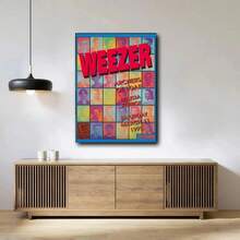 1PC Weezer Nghệ thuật trang trí Canvas Nghệ thuật treo tường Quà tặng Nhà hiện đại Phòng ngủ Tranh Canvas trang trí Trong phòng khách, phòng ngủ, phòng ăn Khung tùy chọn Áp phích hiện đại, Nghệ thuật treo tường, Tranh Canvas - Nhiều màu - Xem 27