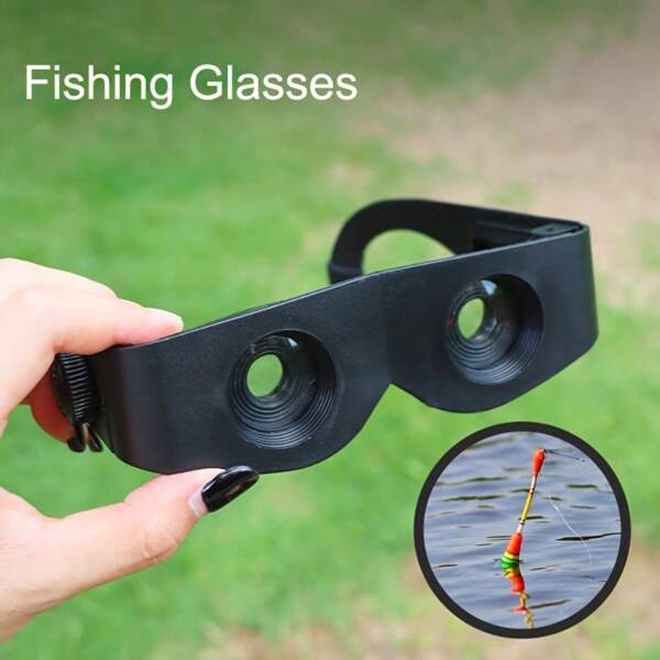 HD Night Vision Fishing Glasses – High-Power Magnification | Anti-Fog, ABS Frame | Left-Handed Operation | Ideal For Lakes/Ponds & Fishing – No Battery Required