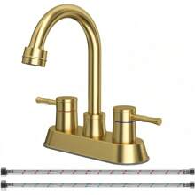 Wasser in drehenden hähnen 2, wasser im goldenen bad, wasser in der mitte, wasser in der wanne mit 3 löchern