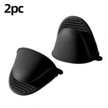 4-Piece Set Of Silicone Cooking Tongs Gloves - Silicone Pot Holders,Silicone Gloves, Heat - Resistant Silicone Cooking Tongs Gloves, Silicone Heat - Insulation Pads. Suitable For Kitchens, Cooking, Baking, Grilling - Heat - Resistant Gloves (Multi-Color)