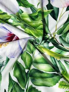 1pc Digital Print Elastic Stretch Milk Silk Sofa Slipcover, Dust-Proof And Easy To Clean, Suitable For All Seasons - Multicolor - View 6