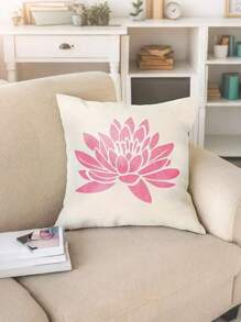 9pcs Extra Large Flower Stencils - Reusable For Lotus, Daisy, Peony, Sunflower Patterns For Painting On Wood, Walls And Garden Fences, Stencils For Painting,Back To School,School Supplies