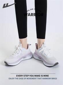 WARRIOR Warrior Fashionable Retro Sports Shoes For WomenSpring And SummerLightweight Comfortable Breathable Running Shoes Modest Style Casual Yet Sleek Sneakers Applicable Throughout The Year Wear-Resisting All-Day Wear Training Sneakers Soft Sole