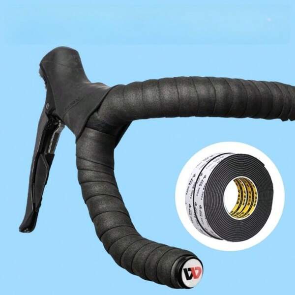 1 Stück Fahrrad Lenkrad Anti-Rutsch Wickelband, Bergfahrrad Schaumgriff Abdeckung, Griffschutz, dekorativ & schweißabsorbierendes Umbau-Set