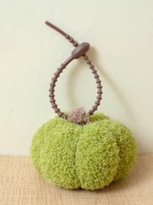 Llavero de calabaza estilo Kawaii - Decoración adorable y linda para Halloween y otoño para bolsos, hogar, coche | Regalo suave y encantador para fiestas de otoño, accesorios de cosplay (Amuleto acogedor naranja)