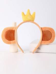 Halloween Cartoon Animal Headband Plush Hair Accessories Rabbit Cat Cow Tiger Sheep - One Size - View 67