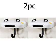 1PC/2pcs Ride Car Open Headlights Key Holder Punch-Free Bedroom Wall Hook Decoration Birthday Gift For Boys