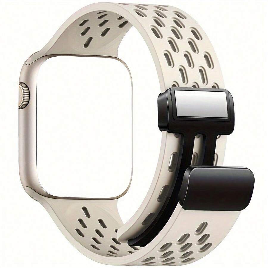 用ストラップ 46mm 49mm 45mm 38mm、i Watchスポーツウォッチバンド S10シリーズ 9 8 7 6 5 4 3 2 ウルトラ 2 SE ウォッチバンド - スターライト - チェックする 1