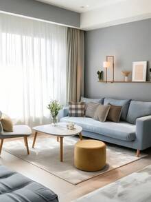 4 vỏ gối in họa tiết kẻ caro nâu, phong cách mộc mạc đơn giản, vỏ gối trang trí nhà cửa cho ghế sofa, vỏ gối vuông bằng polyester, vỏ gối trang trí hiện đại cho ghế sofa. - màu nâu - Xem 4