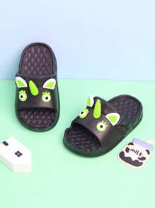 1 Pair Casual Summer Outdoor Unisex Kids Fashion Waterproof Slippers, Toddler Beach Sandals
