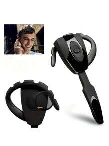 1PC Single Wireless Headphones Business Earphones - Compatible Headset Microphone Rechargeable Standby Car Driving Sport Handsfree