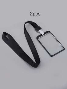 1入組透明卡套附帶繩子 - 灰色 - 查看 13