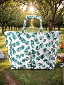 1 件女士大号防水沙滩手提包，防沙泳池旅行度假携带包，带拉链