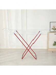 1 Pièce Étendoir à Linge Pliable en X, Convient pour une Utilisation Intérieure et Extérieure, Facile à Assembler, Séchoir Multifonctionnel, Séchoir. Pliable, Gain de Place, Nouveau Design, Polyvalent pour le Séchage Quotidien des Vêtements, Literie, Usage Domestique, Balcon, Extérieur, Durable, Rangement Pratique, Séchoir sur Pied (Taille Déployée : 180*50*105cm)