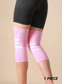 JINGBA SUPPORT 1 pièce de Support de genou élastique antidérapant unisexe pour le basketball, le cyclisme, la course à pied pour hommes et femmes. Accessoires de gym, genouillères de sport, genouillères de gym.